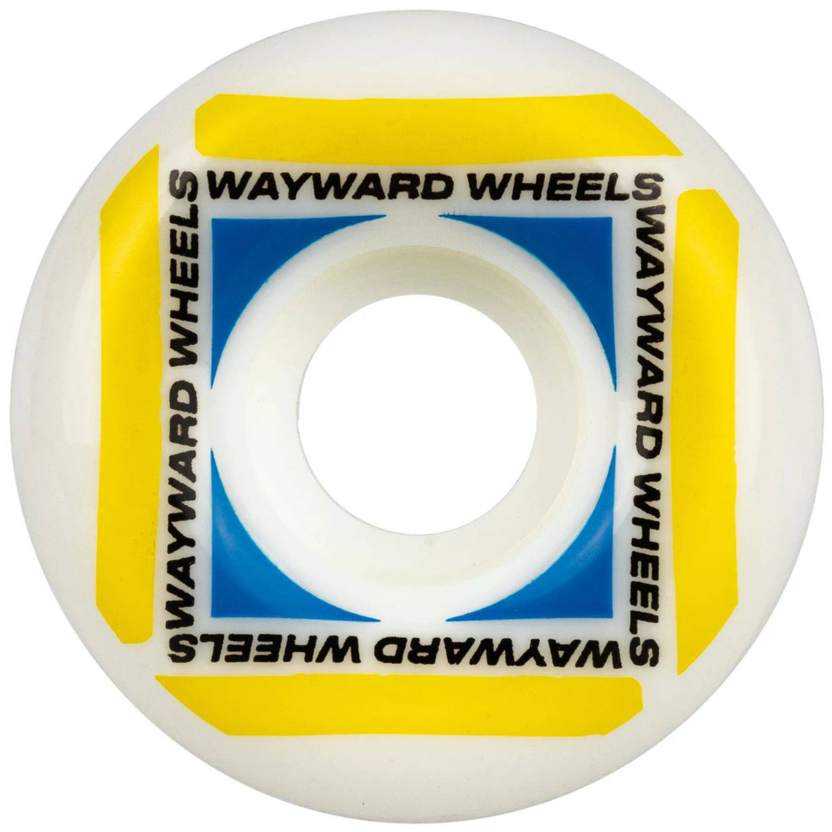 Wayward Waypoint Funnel Skateboard Wheels - Yellow 52mm