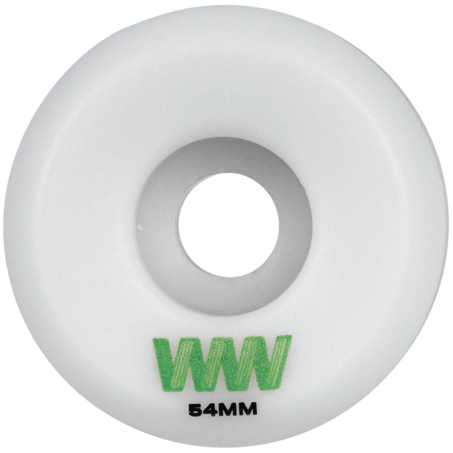 Wayward Pro Funnel Benny Fairfax Skateboard Wheels - White/Green 54mm