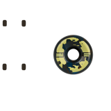 Wayward Swirls Funnel Skateboard Wheels - 53mm