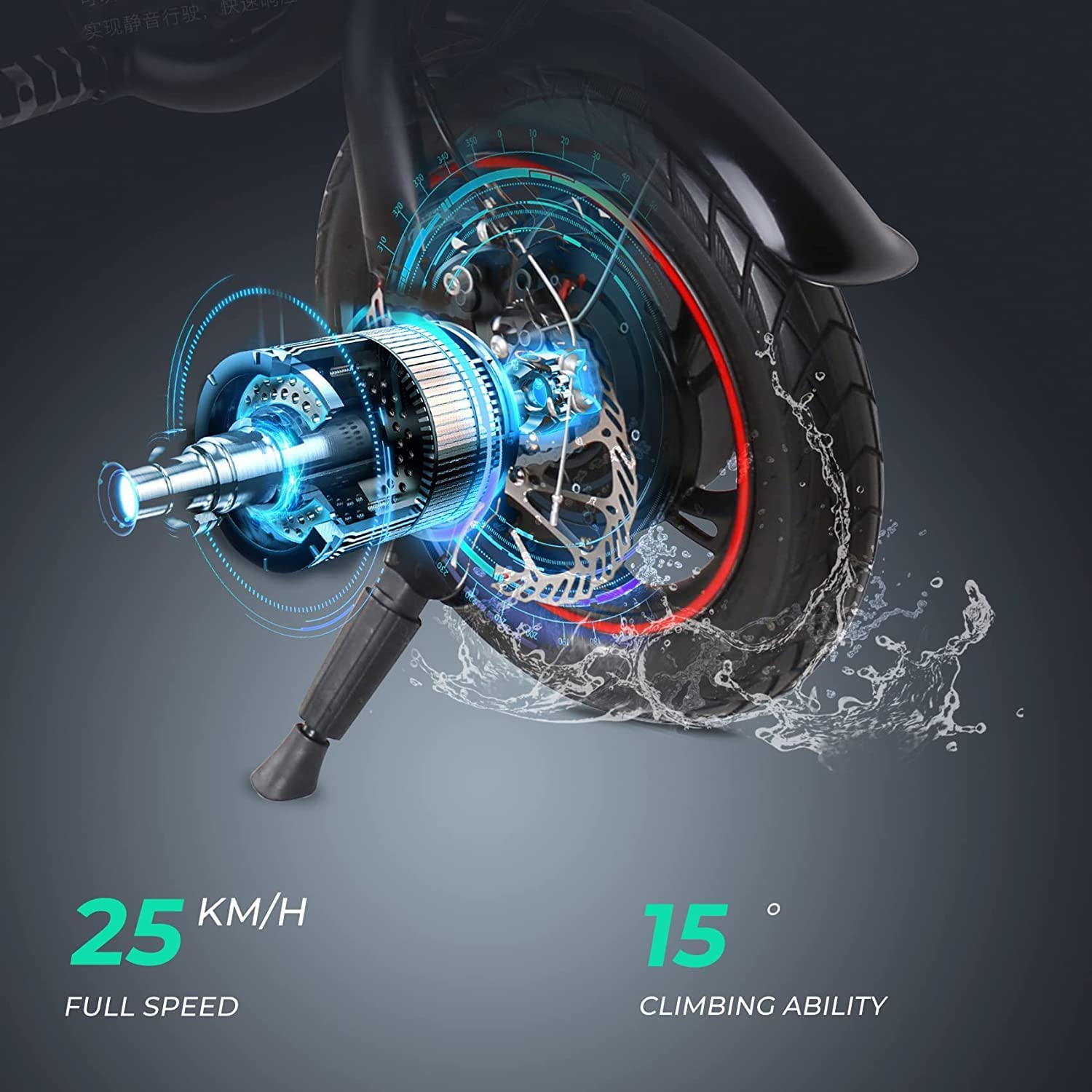 Windgoo B20 Electric Bike - Black
