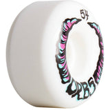 Welcome Orbs Apparitions Round 99a Skateboard Wheels - White 54mm