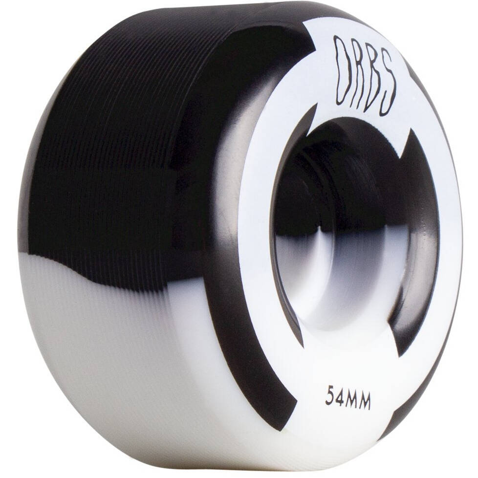Welcome Orbs Apparitions Splits Skateboard Wheels 54mm - Black/White