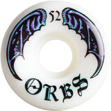 Welcome Orbs Specters Conical 99a Skateboard Wheels - White 52mm