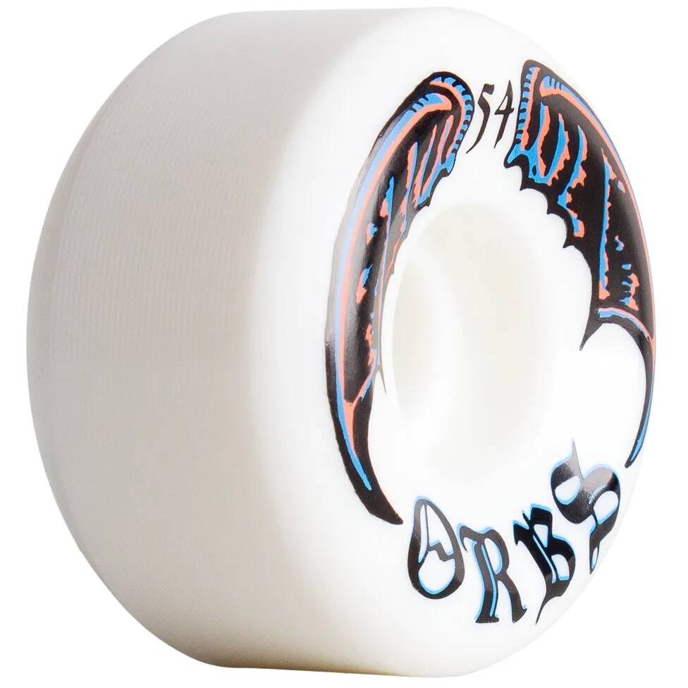 Welcome Orbs Specters Conical 99a Skateboard Wheels - White 54mm