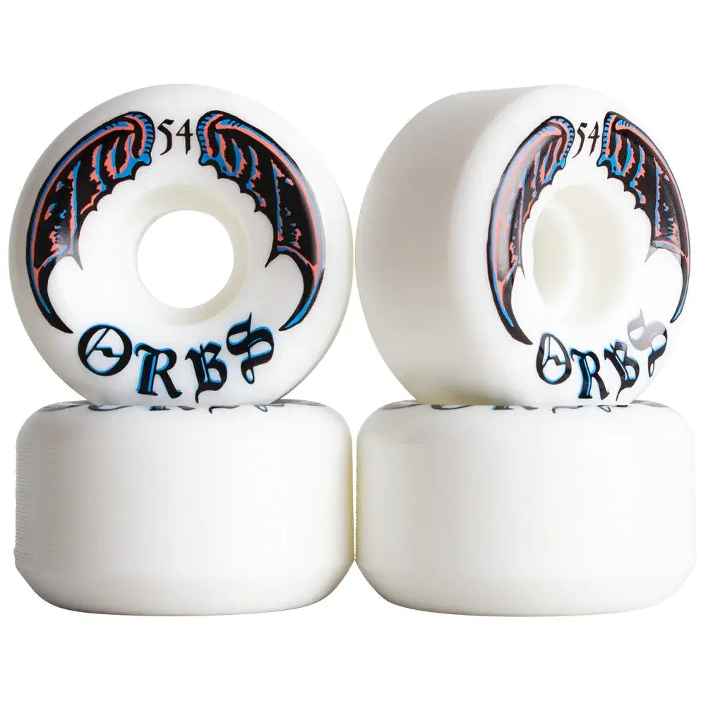 Welcome Orbs Specters Conical 99a Skateboard Wheels - White 54mm