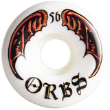 Welcome Orbs Specters Conical 99a Skateboard Wheels - White 56mm