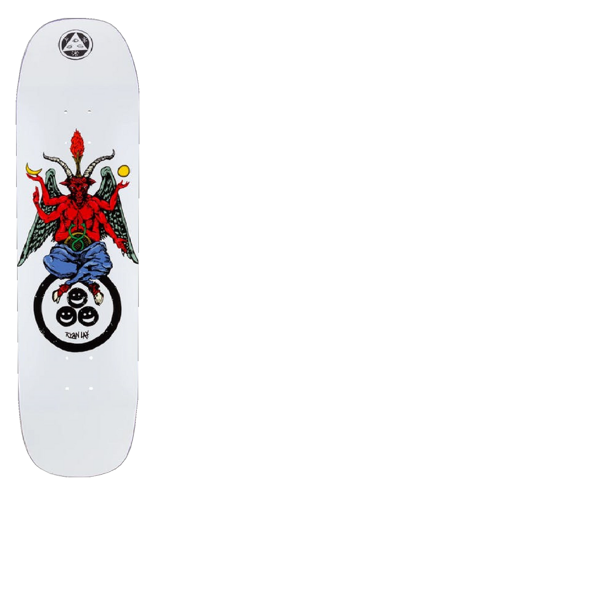 Welcome Bapholit on Stonechipper Lay Skateboard Deck 8.6''
