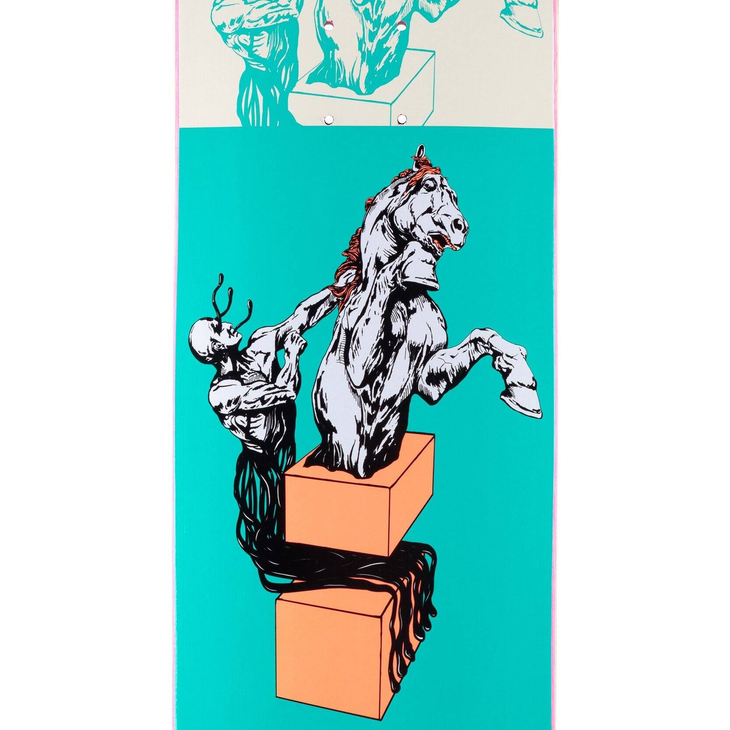 Welcome Hierophant on Big Bunyip Skateboard Deck 8.5''