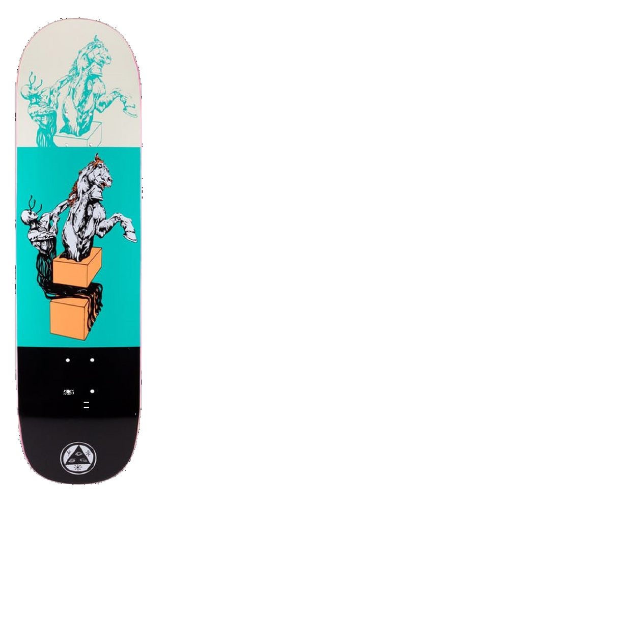 Welcome Hierophant on Big Bunyip Skateboard Deck 8.5''