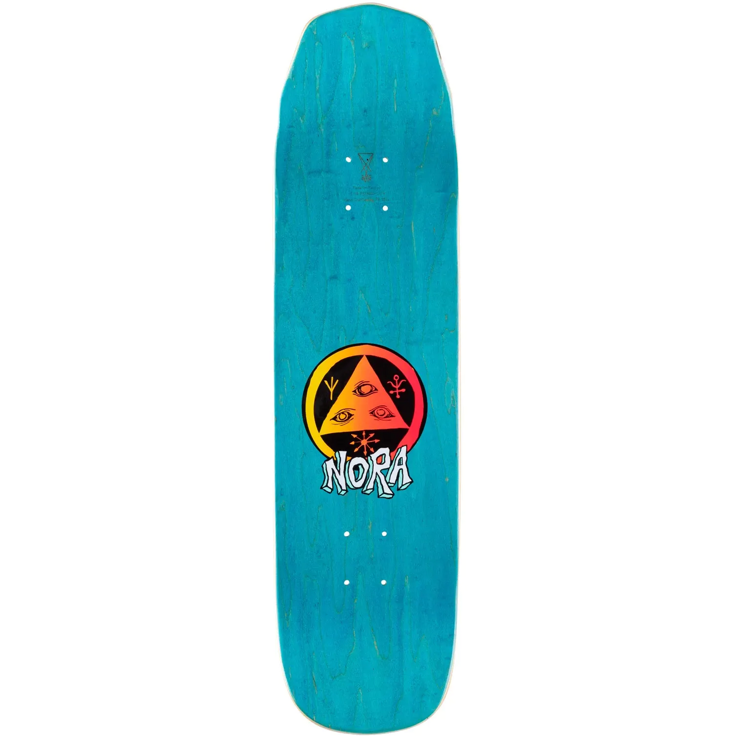 Welcome Teddy Nora on Wicked Princess Skateboard Deck 8.125''