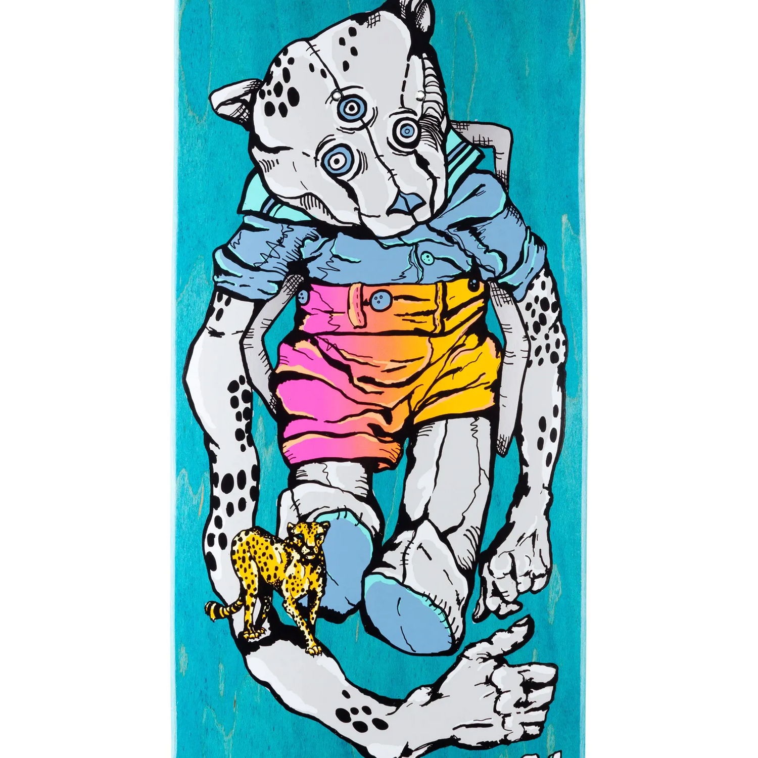 Welcome Teddy Nora on Wicked Princess Skateboard Deck 8.125''