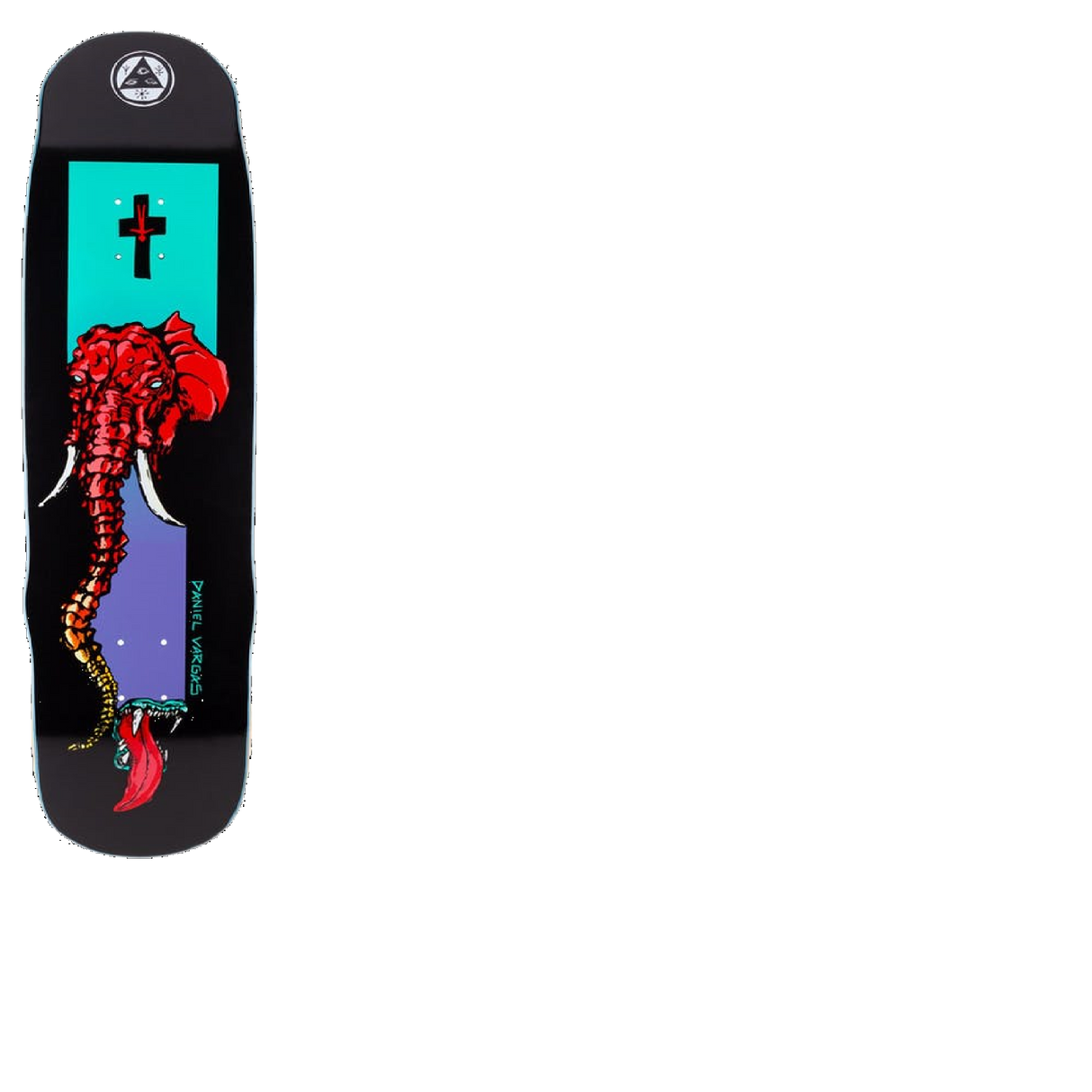 Welcome Tusk on Effigy Vargas Skateboard Deck 8.8''