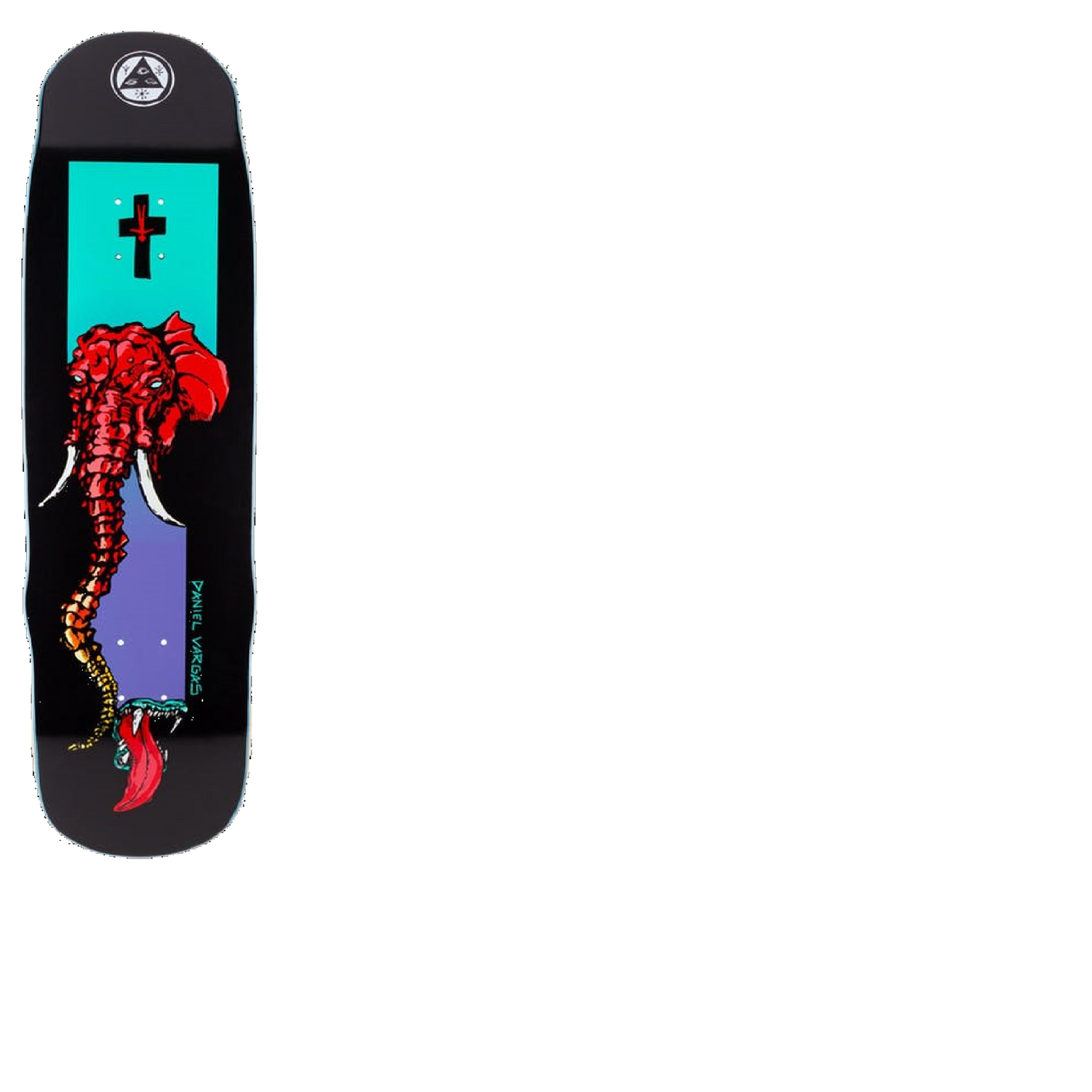 Welcome Tusk on Effigy Vargas Skateboard Deck 8.8''