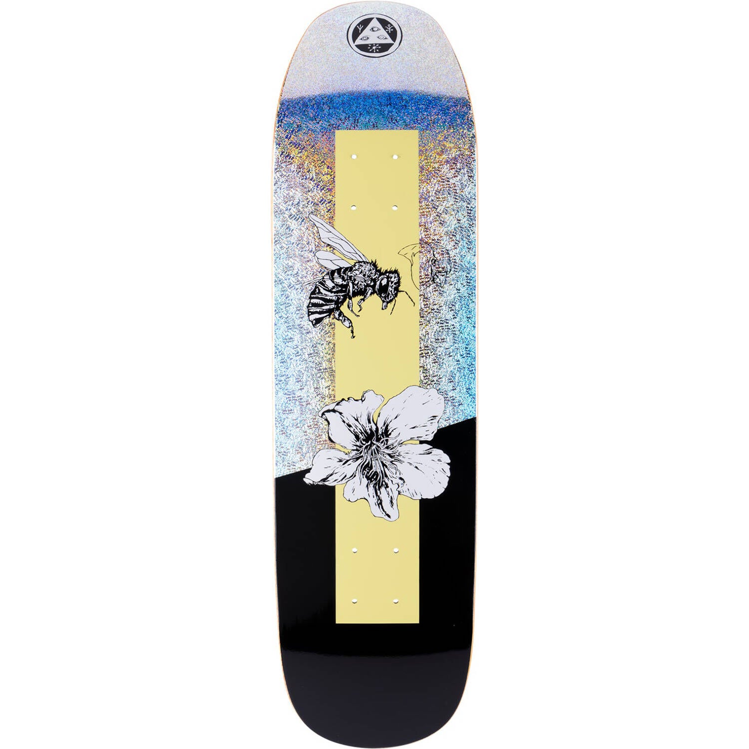 Welcome Adaptation Skateboard Deck - Glitter Foil 8.25"