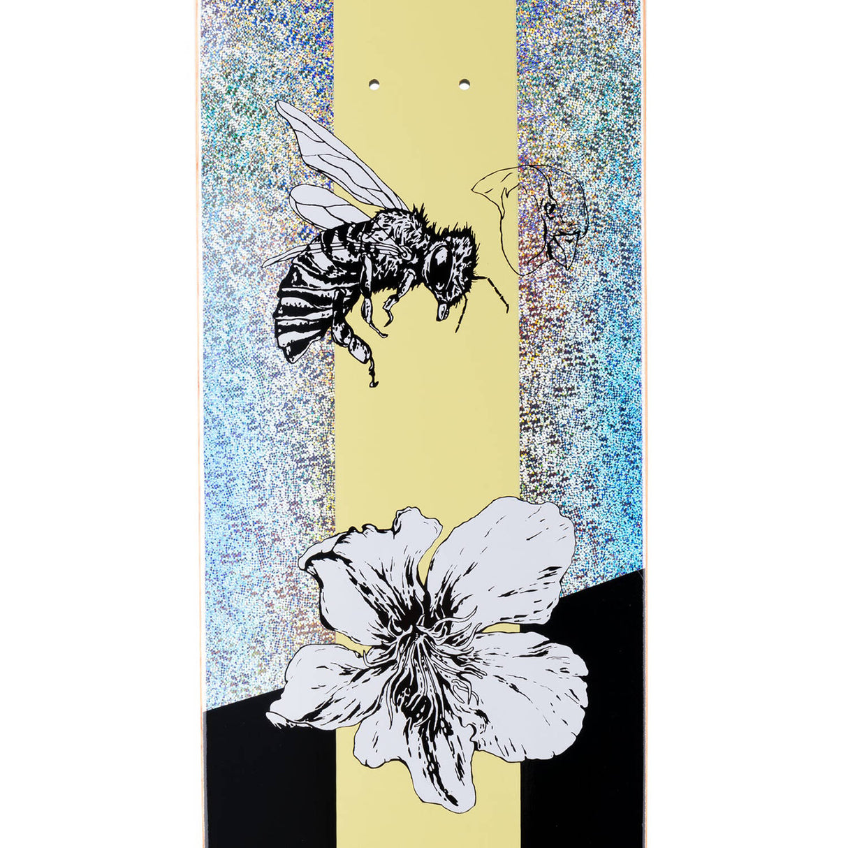 Welcome Adaptation Skateboard Deck - Glitter Foil 8.25"