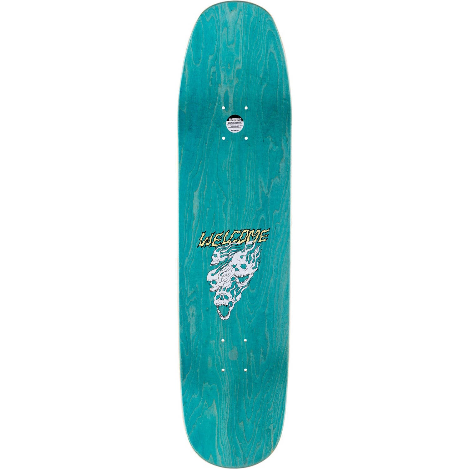 Welcome Adaptation Skateboard Deck - Glitter Foil 8.25"