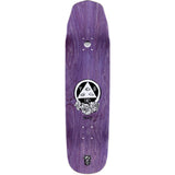 Welcome Peregrine Nora Pro Model Skateboard Deck - White/Prism Foil 8.6"