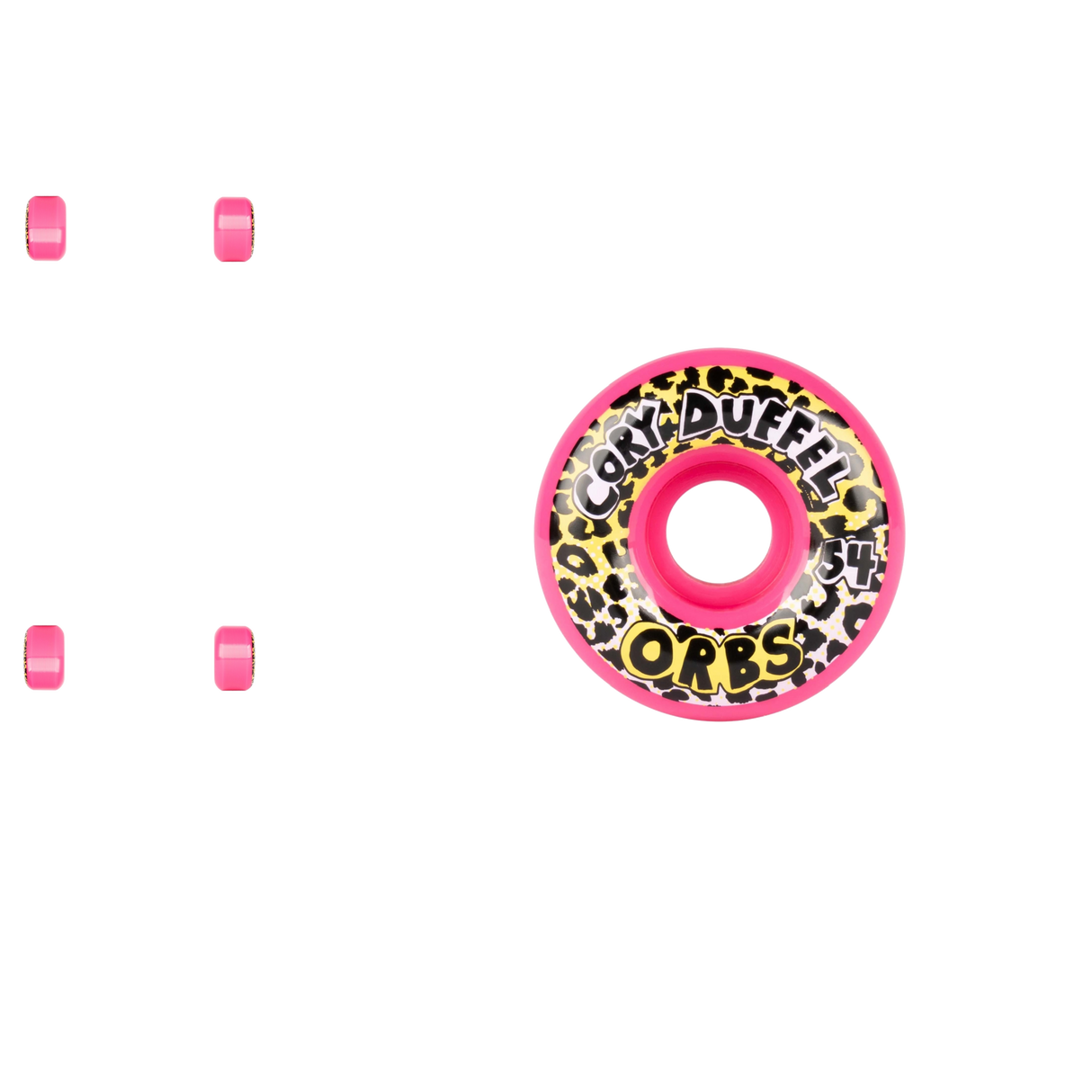 Welcome Corey Duffel Apparitions Skateboard Wheels - Pink 54mm
