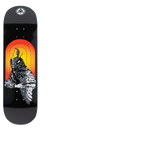 Welcome Mothman On Evil Twin Skateboard Deck - Black/Glitter Foil 8.25"