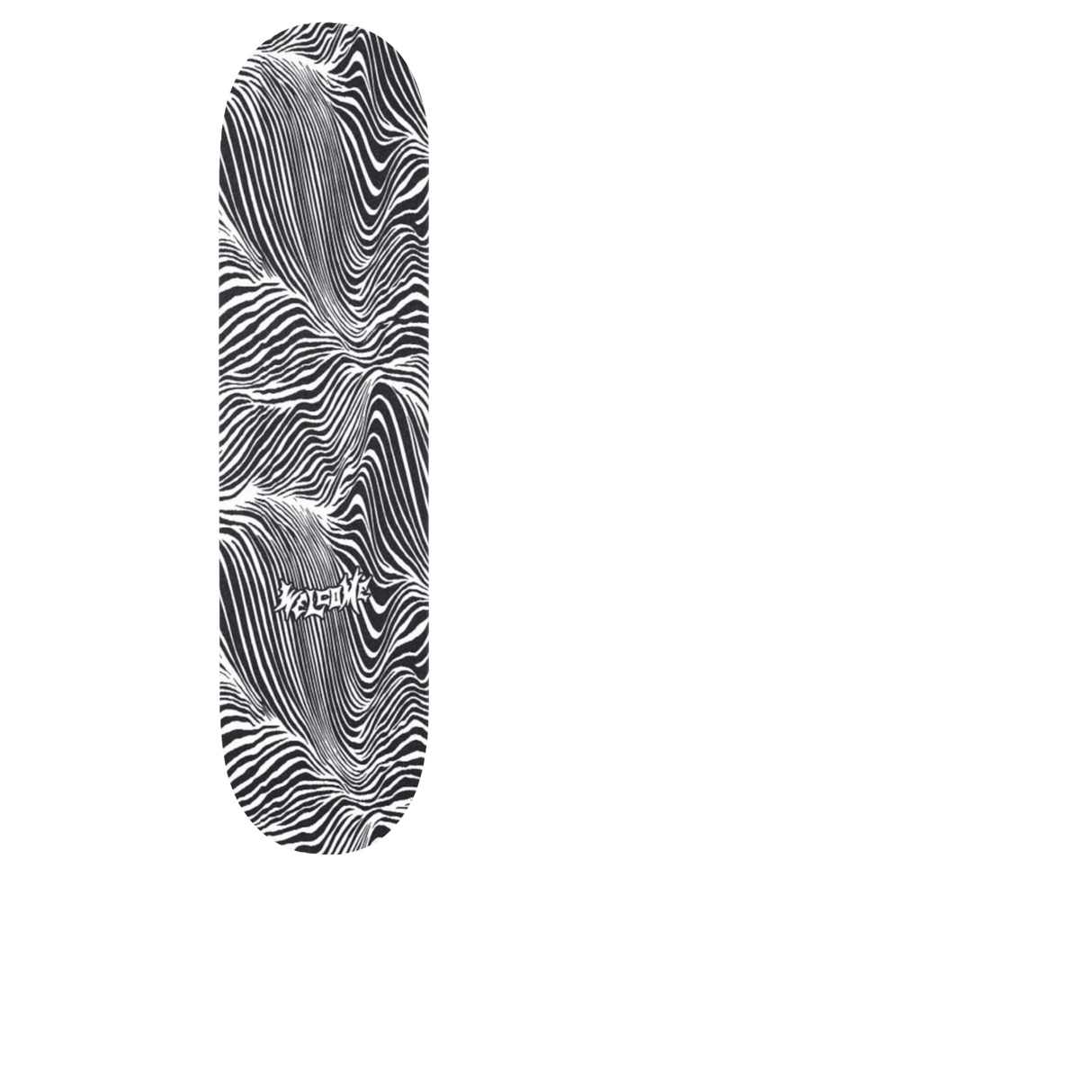 Welcome Zebra Skateboard Grip Tape