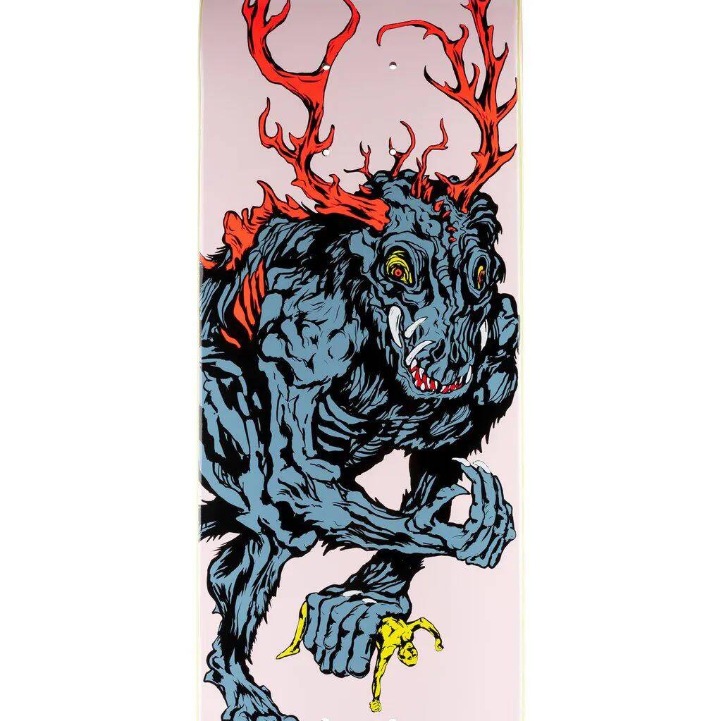 Welcome Wendigo on Bunyip Skateboard Deck 8''