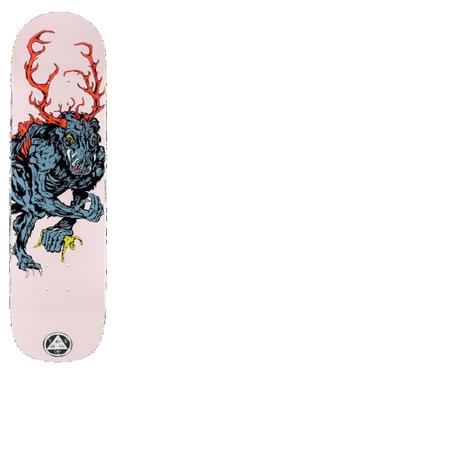 Welcome Wendigo on Bunyip Skateboard Deck 8''