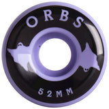 Welcome Orbs Specters Solid Conical 99a Skateboard Wheels - Lavender 52mm