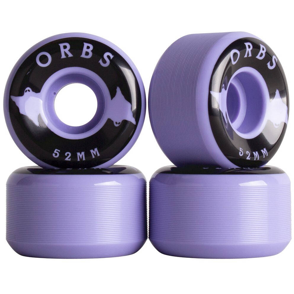 Welcome Orbs Specters Solids Skateboard Wheels - Lavender/Black 52mm
