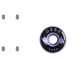 Welcome Orbs Specters Solids Skateboard Wheels - Lavender/Black 52mm