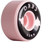 Welcome Orbs Specters Solid Conical 99a Skateboard Wheels - Light Pink 53mm