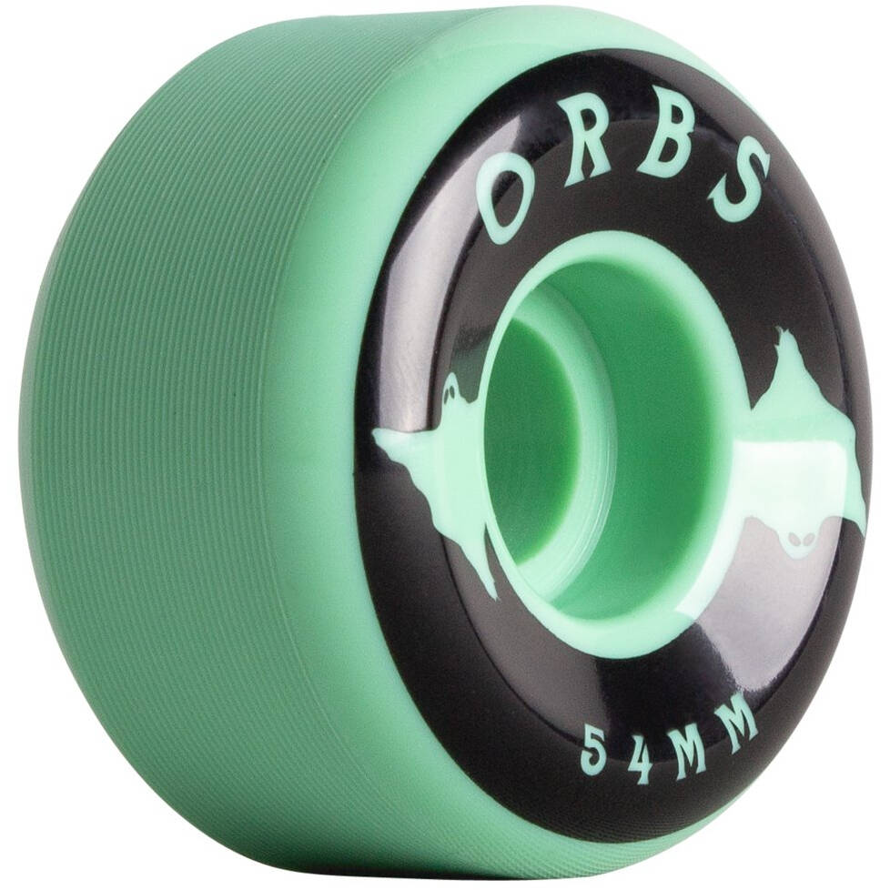 Welcome Orbs Specters Solids Skateboard Wheels - Mint/Black 54mm
