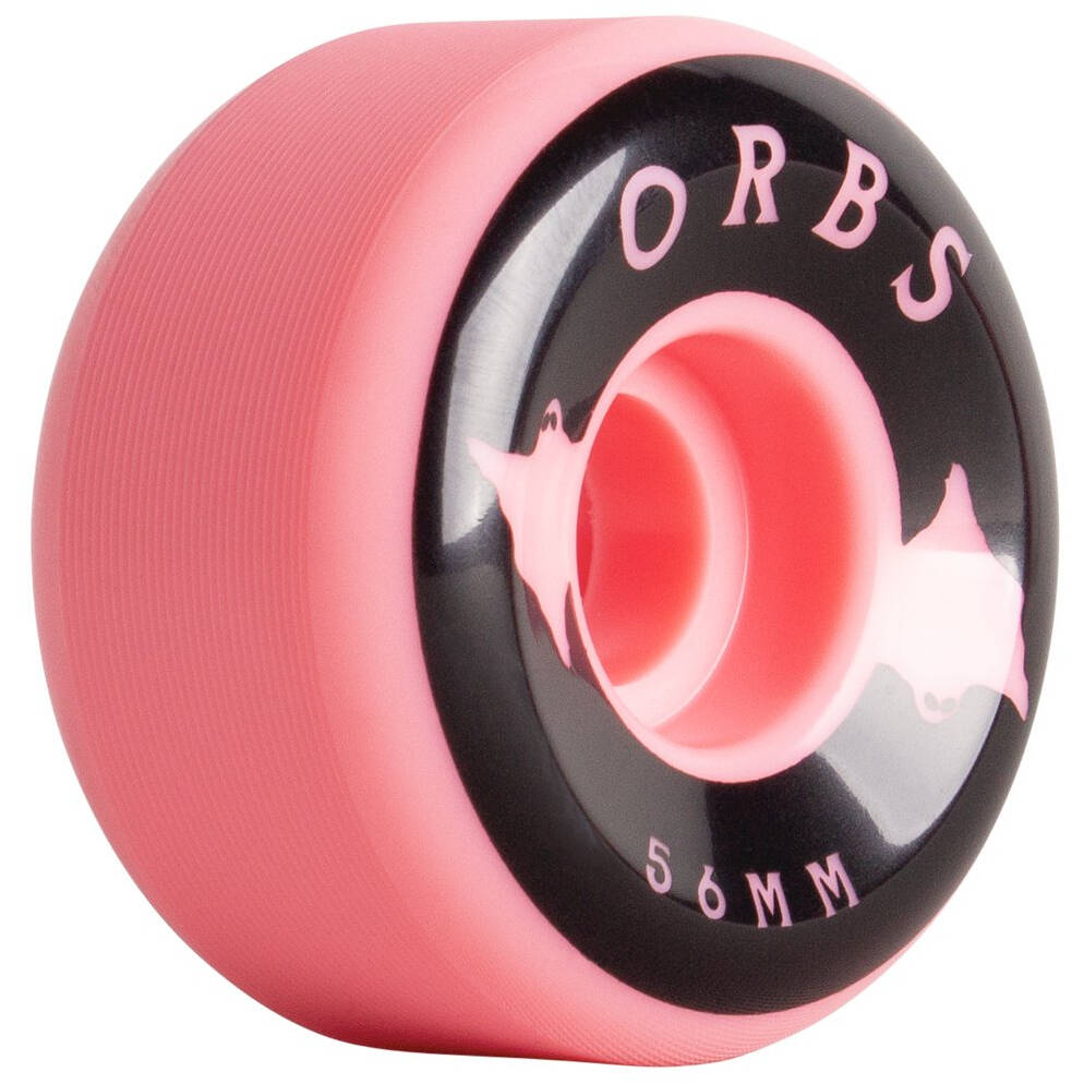 Welcome Orbs Specters Solid Conical 99a Skateboard Wheels - Coral 56mm