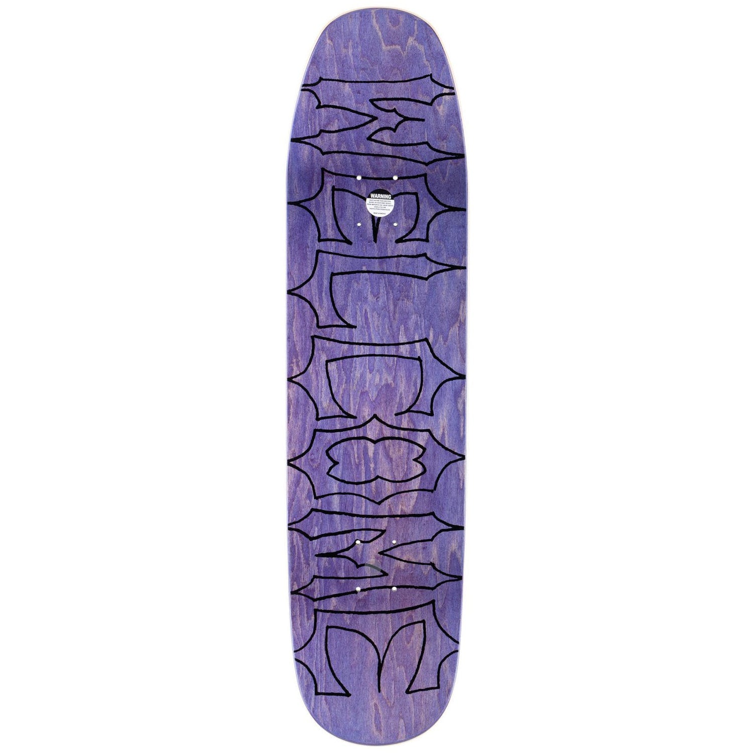 Welcome Bird Brain on Son of Moontrimmer Skateboard Deck 8.25''