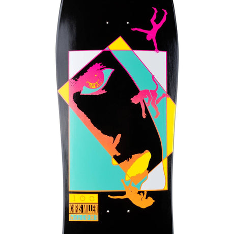 Welcome Faces Chris Miller Pro Model on Crossbone Skateboard Deck 10''