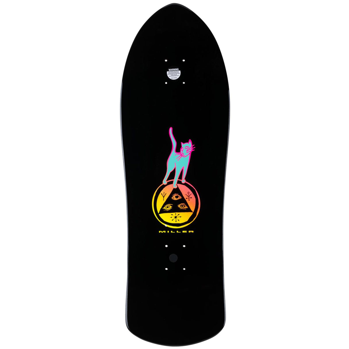 Welcome Faces Chris Miller Pro Model on Crossbone Skateboard Deck 10''
