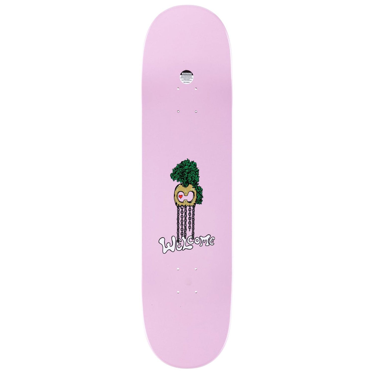 Welcome Mana Evan Mock Pro Model on Pele Skateboard Deck 8.38''