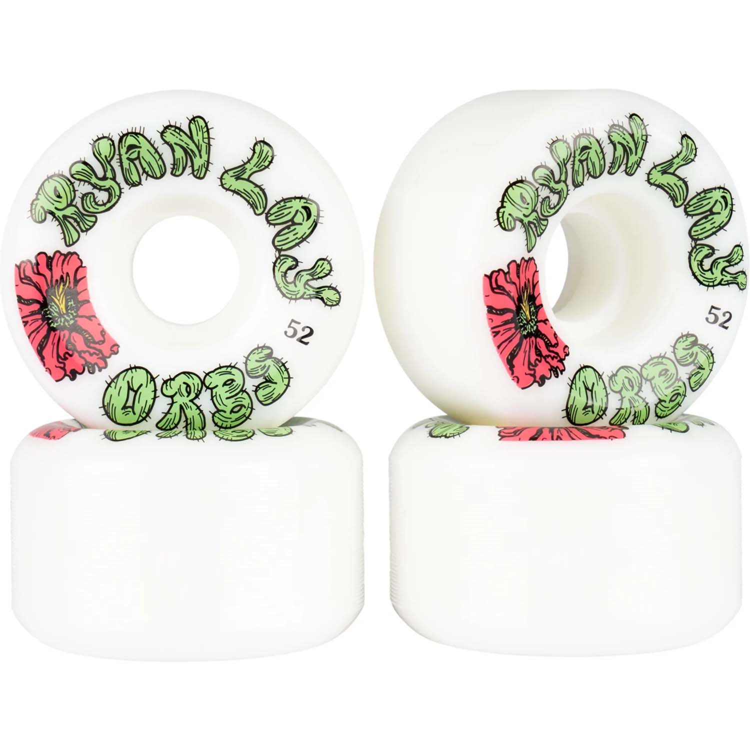 Welcome Ryan Lay Specters Conical 99a Skateboard Wheels - White 52mm