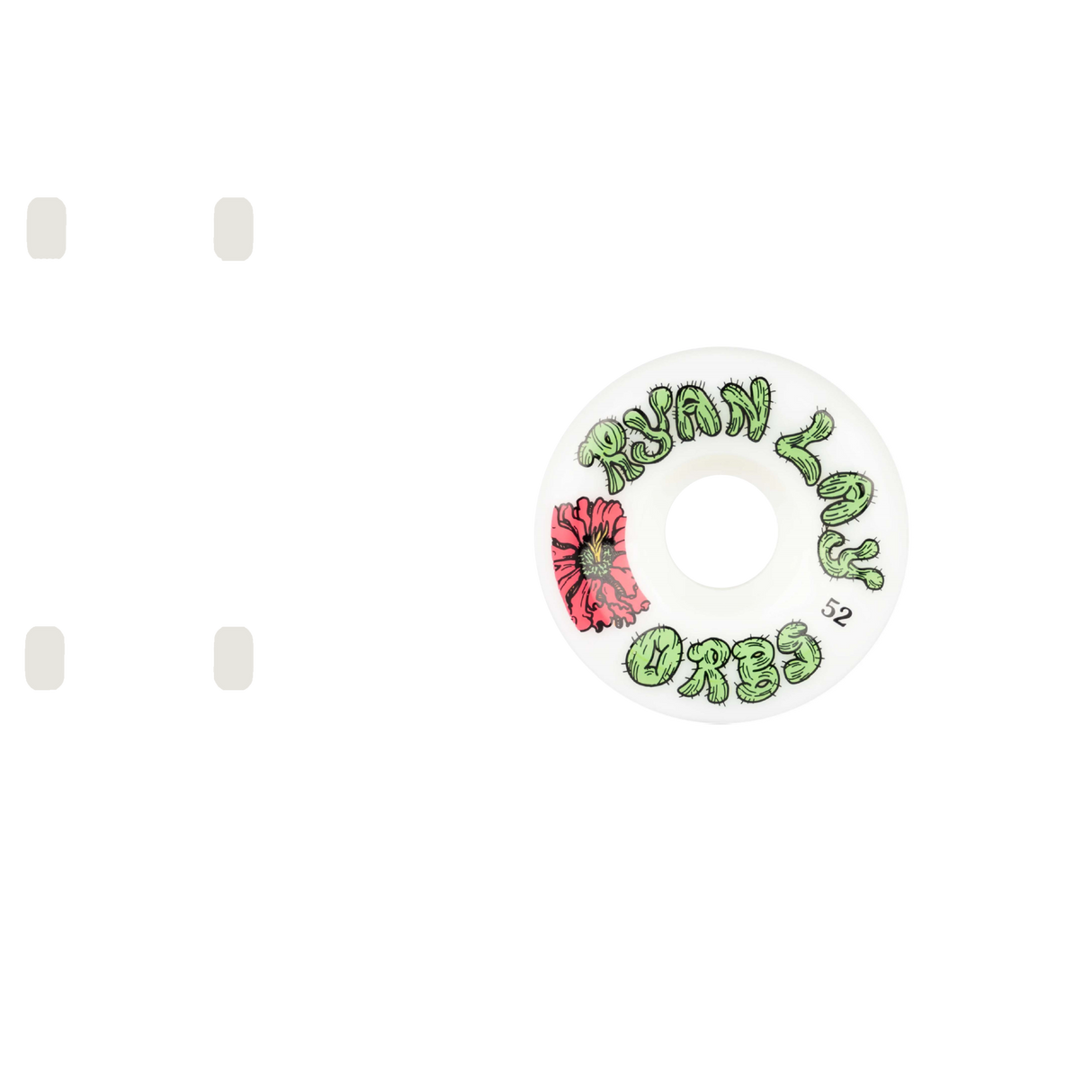 Welcome Ryan Lay Specters Conical 99a Skateboard Wheels - White 52mm