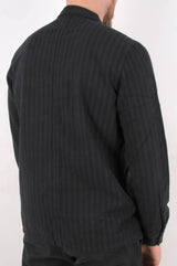 WeSC Orlando Long Sleeve Shirt - Marina Blue
