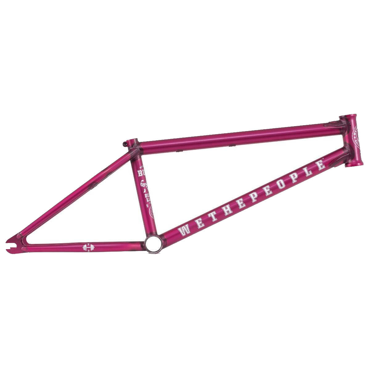 WeThePeople Buck 20.5'' BMX Frame - Translucent Purple