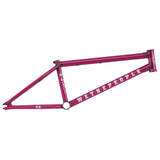WeThePeople Buck 20.5'' BMX Frame - Translucent Purple