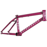 WeThePeople Buck 20.5'' BMX Frame - Translucent Purple