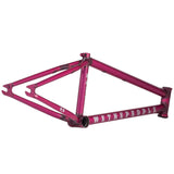 WeThePeople Buck 20.5'' BMX Frame - Translucent Purple