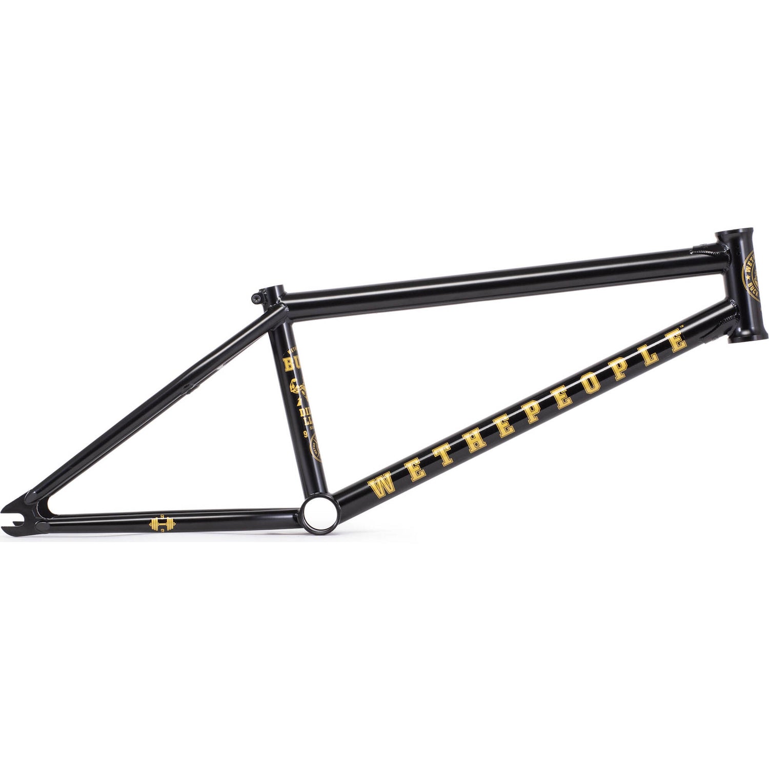 WeThePeople Buck 20.75'' BMX Frame - Glossy Black