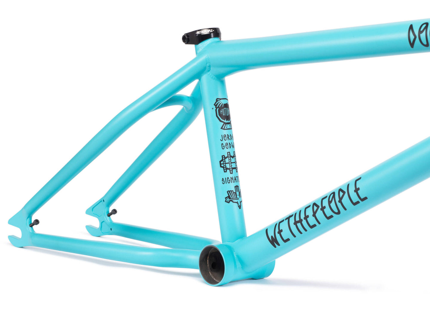 WeThePeople Doomsayer 20.5'' BMX Frame - Matt Pastel Blue