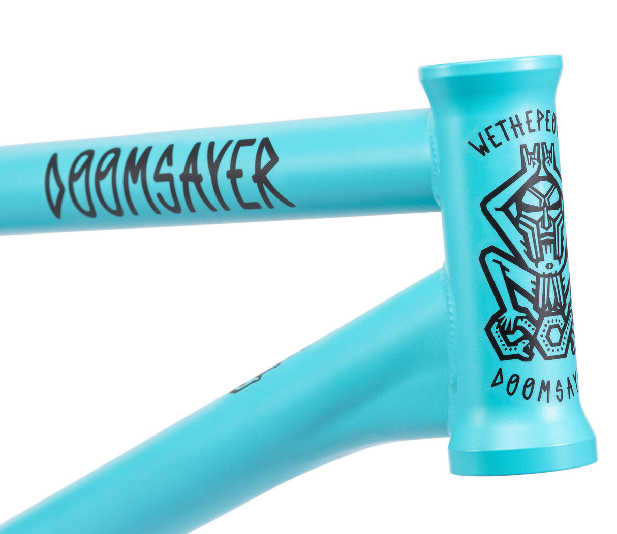 WeThePeople Doomsayer 20.5'' BMX Frame - Matt Pastel Blue