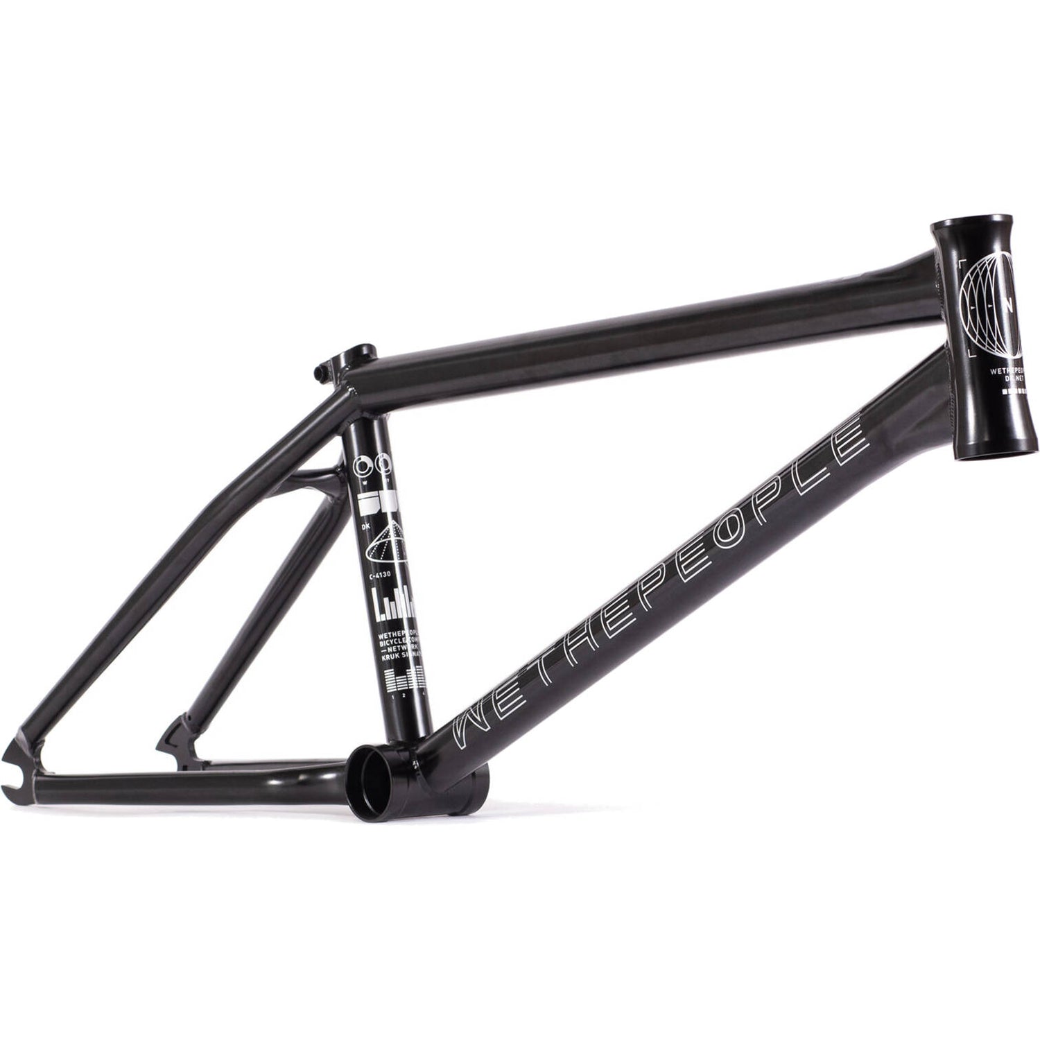 WeThePeople Network 21'' BMX Frame - Black ED