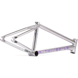 WeThePeople Network 21'' BMX Frame - Hologram Silver