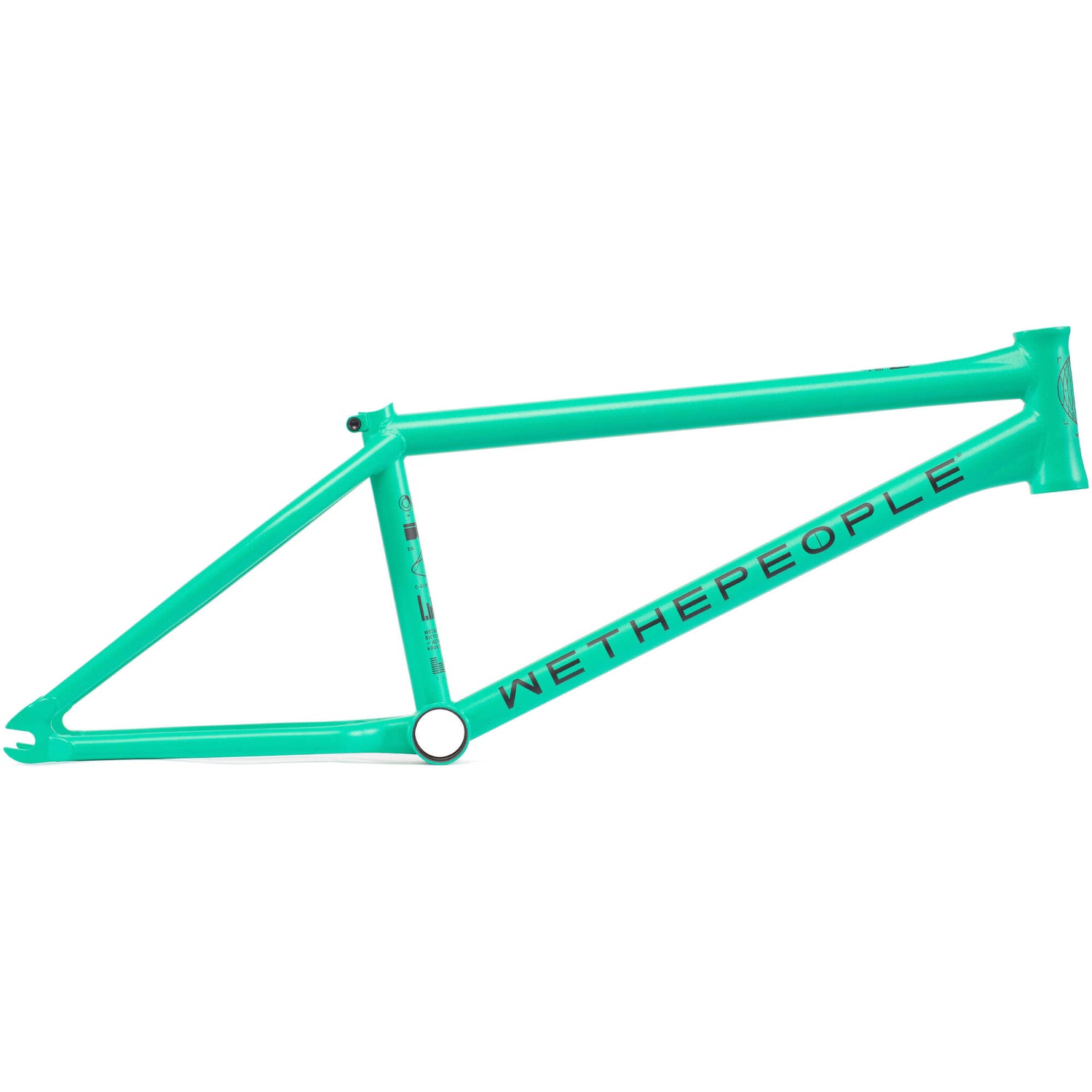 WeThePeople Network 21'' BMX Frame - Translucent Baja Blast