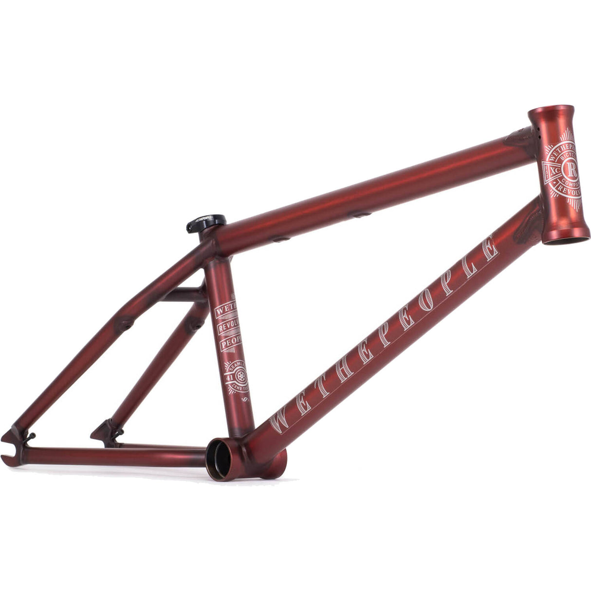 WeThePeople Revolver 20.75'' BMX Frame - Matt Red Aqua